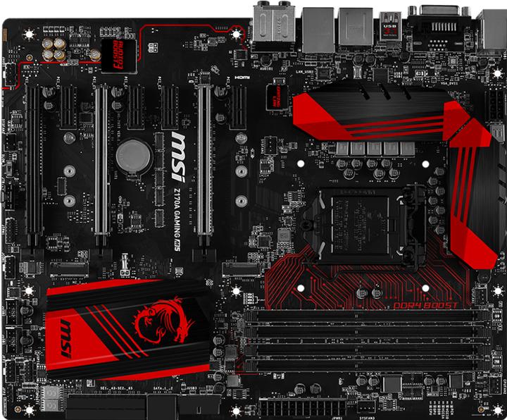MSI Z170A Gaming M5 (LGA 1151, Intel Z170, ATX)