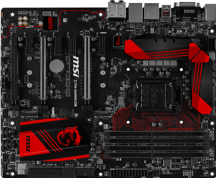 Produktbild MSI Z170A Gaming M5 (LGA 1151, Intel Z170, ATX)