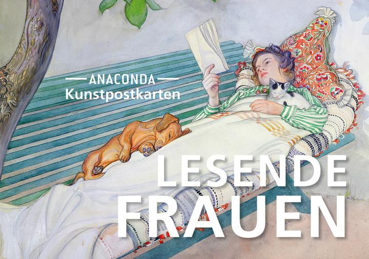 Produktbild Postkarten-Set Lesende Frauen (20 Stk.)