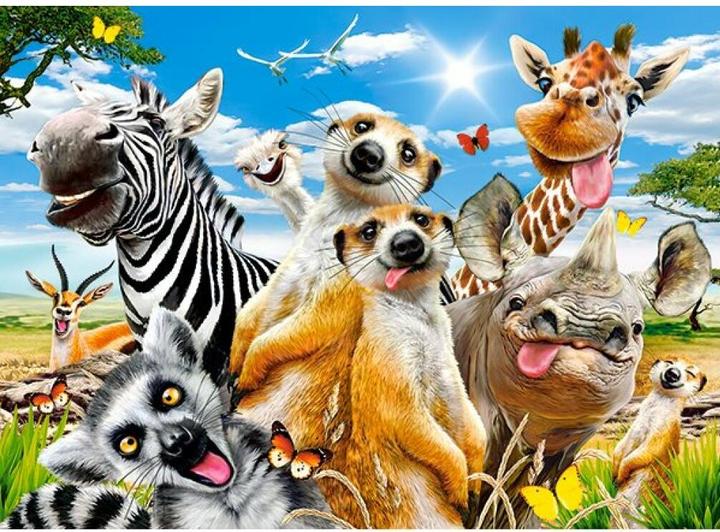 Actual product image Castorland African Selfie Puzzle 200 pieces (200 pieces)