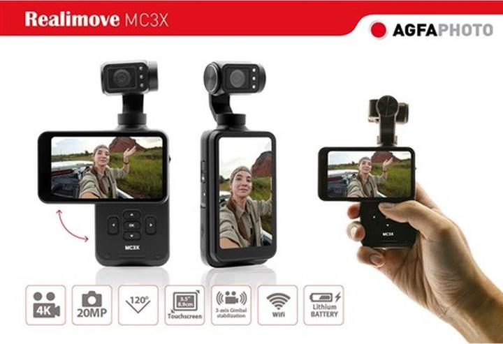 Produktbild AGFAPHOTO Agfa Mini DV Gimble Camera MC3X Realishot (WLAN)