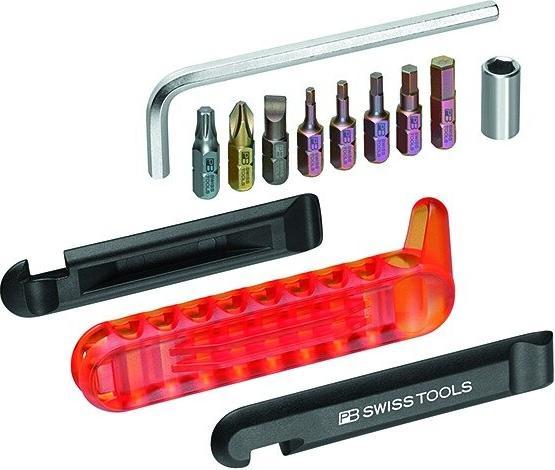Productafbeelding PB Swiss Tools Biketool rood PB 470 CN (Cross Phillips PH, Inbus, Schroefgleuf)