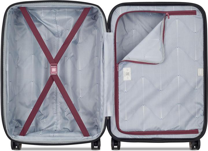Actual product image Delsey Meteor 4 Rollen Trolley 68 cm mit Dehnfalte (76 l)