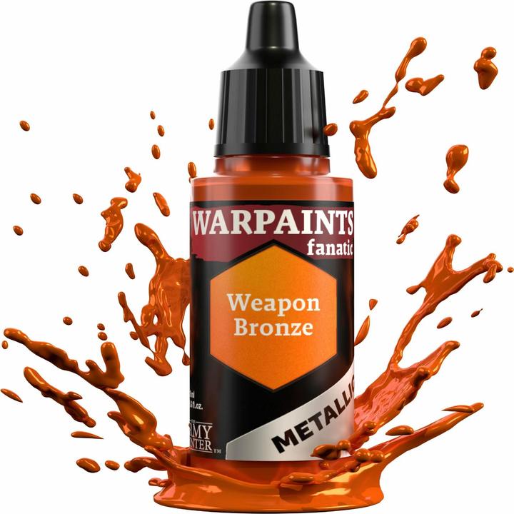 Productafbeelding The Army Painter Metallic kleur Warpaints Fanatic: Wapen Brons 18 ml