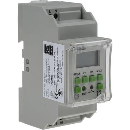 Thumbnail - Rs Pro, Zeitschaltuhr, Digital Time Switch 110-240Vac 1 Channel
