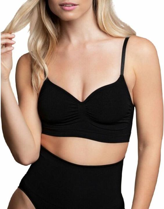 Actual product image Bye Bra Seamless Bra Medium Control - Black S. (Single pack, S)