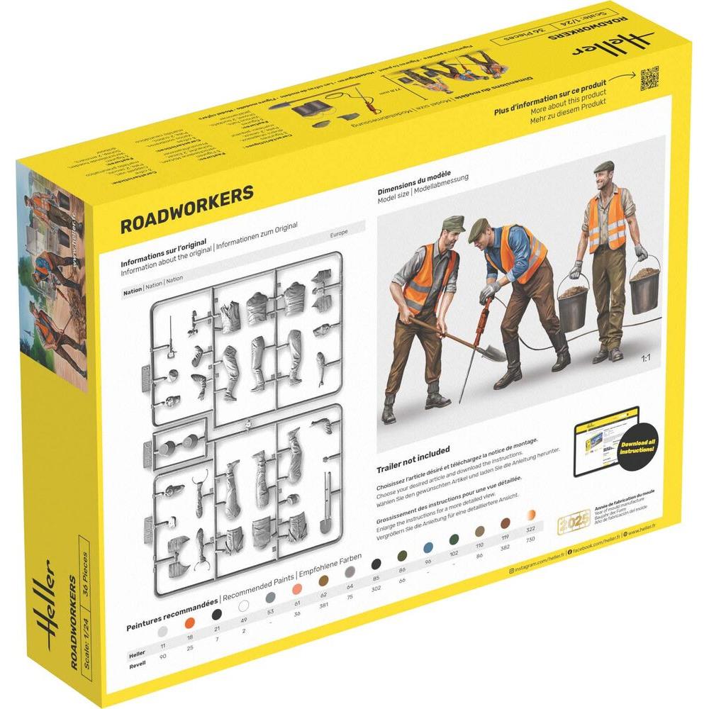 Heller STARTER KIT Strassenarbeiter (58754)
