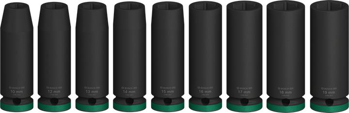 Produktbild Bosch Professional Zubehör PRO Impact (17 mm, 19 mm, 14 mm, 16 mm, 13 mm, 12 mm, 15 mm, 18 mm, 10  mm)