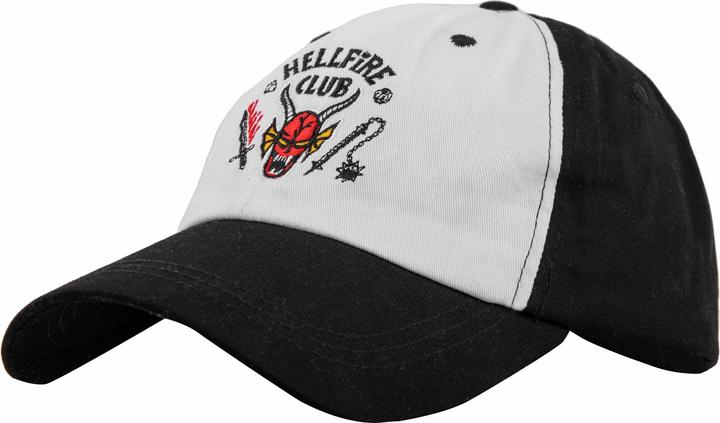 Actual product image Cinereplicas Stranger Things: Hellfire Club Baseball Cap (54, 55, 56, 57, 58, 59, 60)