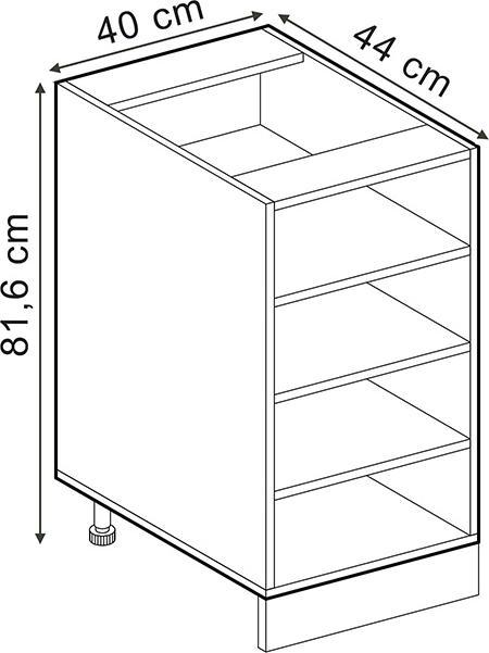 Produktbild Vicco Küchenregal R-Line