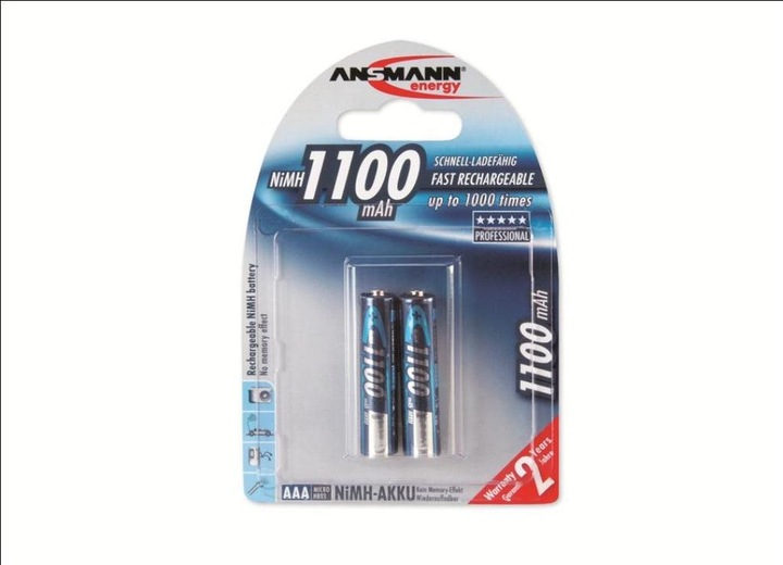 Immagine prodotto Ansmann AAA (1 pz., AAA, 1050 mAh)