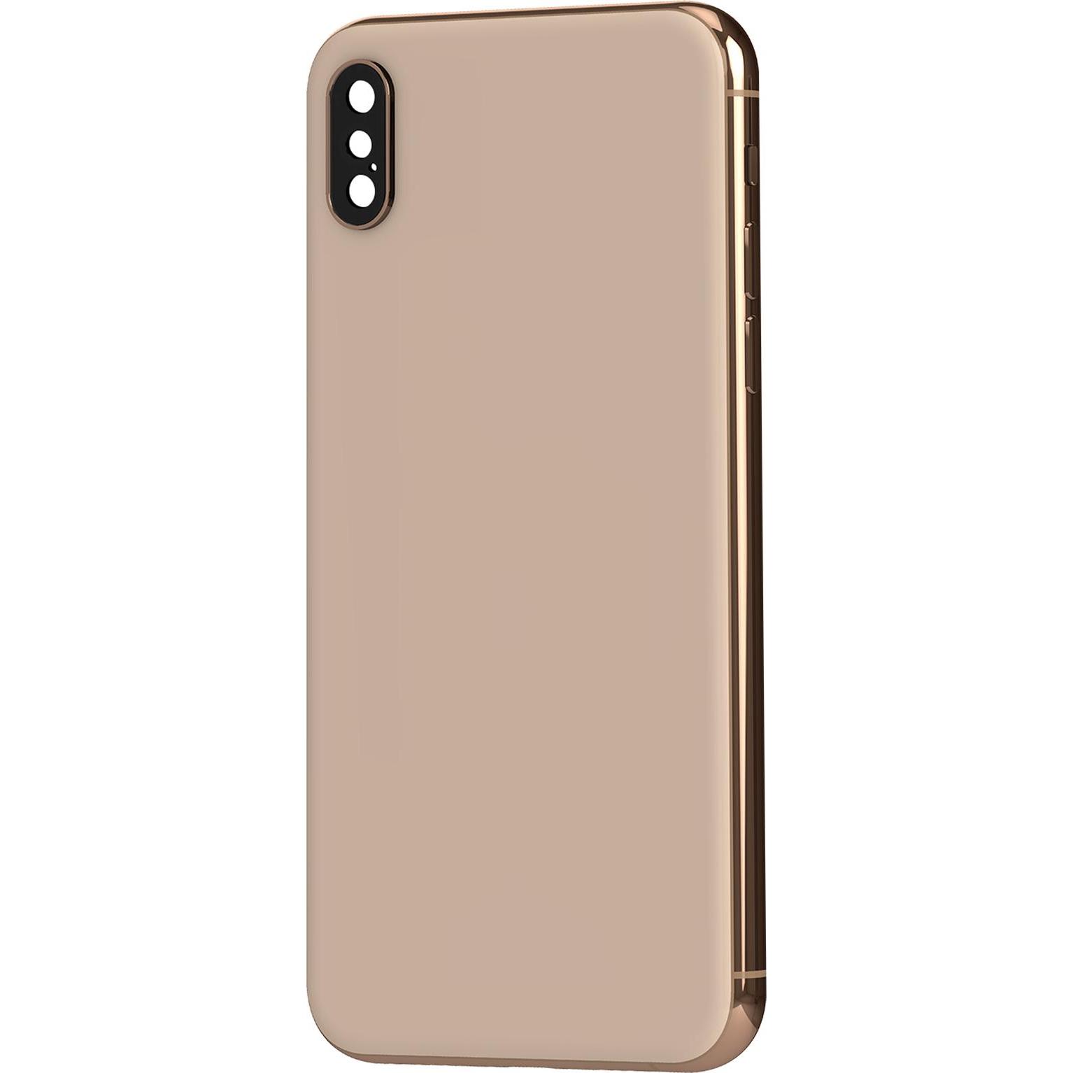 Clappio Gehäuse + Akkudeckel Ersatzteil (iPhone XS Max), Mobilgerät Ersatzteile, Gelb