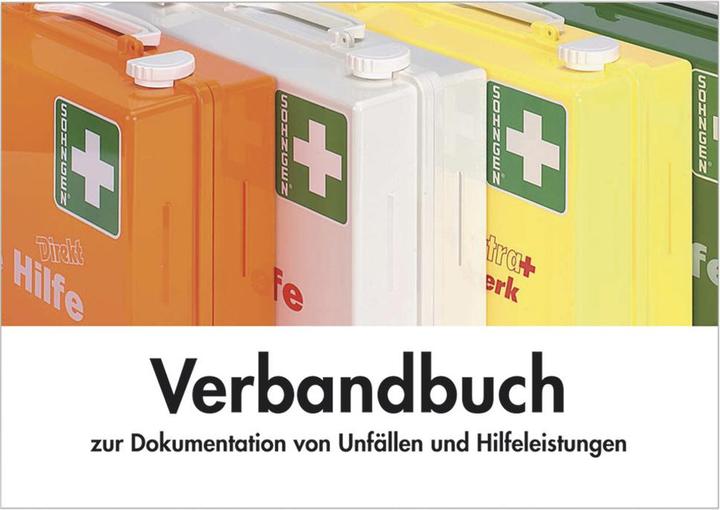 Söhngen Verbandbuch/Unfall-Dokumentation DIN A5 Dokumentation von Betriebsunfällen Aufbewahrungspflicht 5... (Verbandskasten)