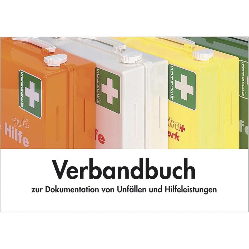 Söhngen Verbandbuch/Unfall-Dokumentation DIN A5 Dokumentation von Betriebsunfällen Aufbewahrungspflicht 5... (Verbandskasten) (8001008)