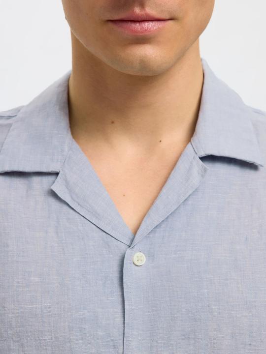Image du produit Selected Homme 100% Leinen Kurzarmhemd (S)