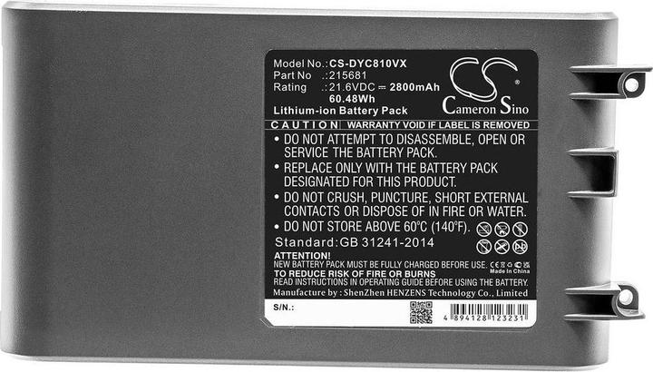 Image du produit OEM Batterie pour le Vacuum Cleaner V8 de Dyson