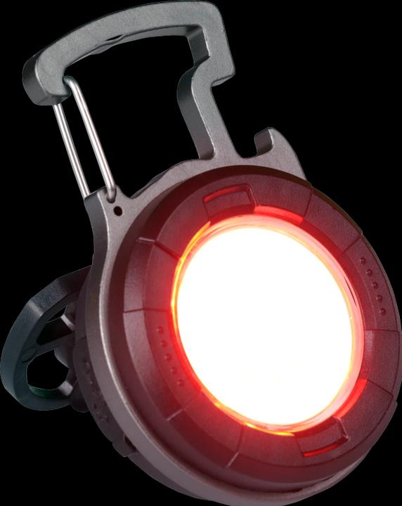Produktbild Tracon LED wiederaufladbare Fahrradlampe mit Rotfunktion (260 lm)