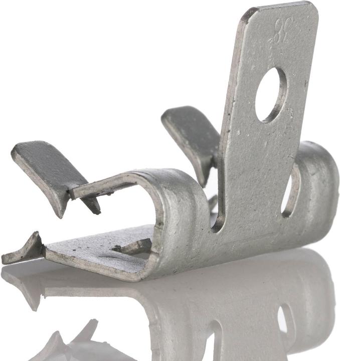 Produktbild RS PRO Klemmbefestigung horizontal, 3-7mm 90kg