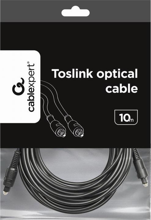 Productafbeelding Gembird CC-OPT-10M digitale audiokabel (optisch) (10 m, Toslink kabel)