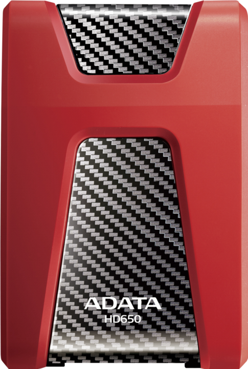 Image du produit Adata Disque dur externe HD650 Red 2TB USB 3.0 (2 To)