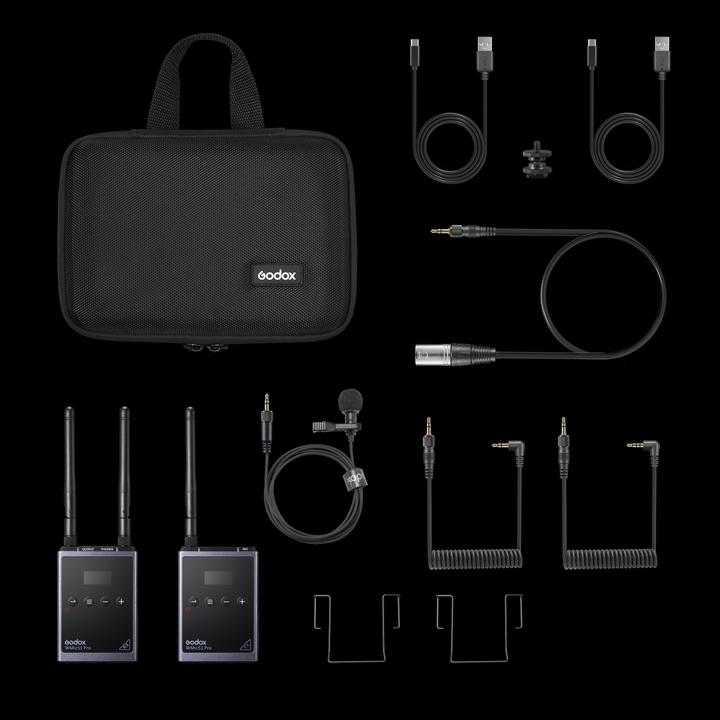 Produktbild Godox Camera-Mount Wireless Omni Lavalier-Mic TYPE-C Port(5V)