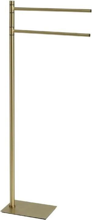 GCS TRILLY TOWEL STAND 14X34X83.3 BR GOLD