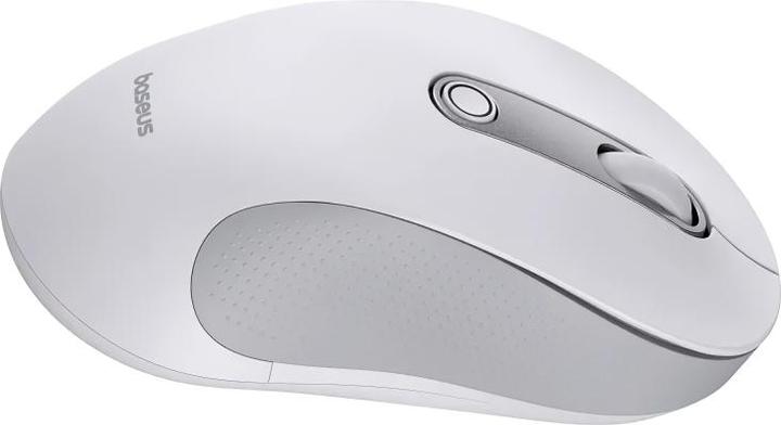 Actual product image Baseus F02, 4000DPI, BT / Wi-Fi, white