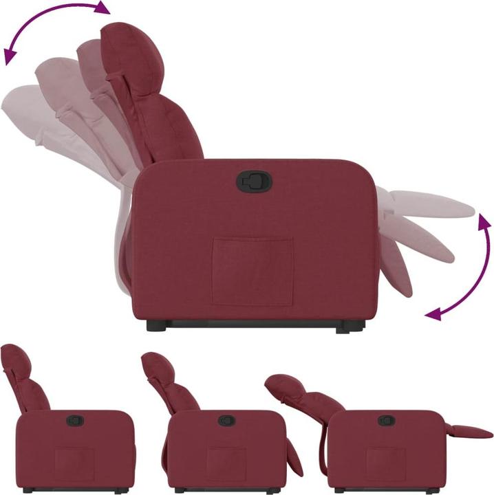 Actual product image vidaXL Relaxsessel mit Aufstehhilfe