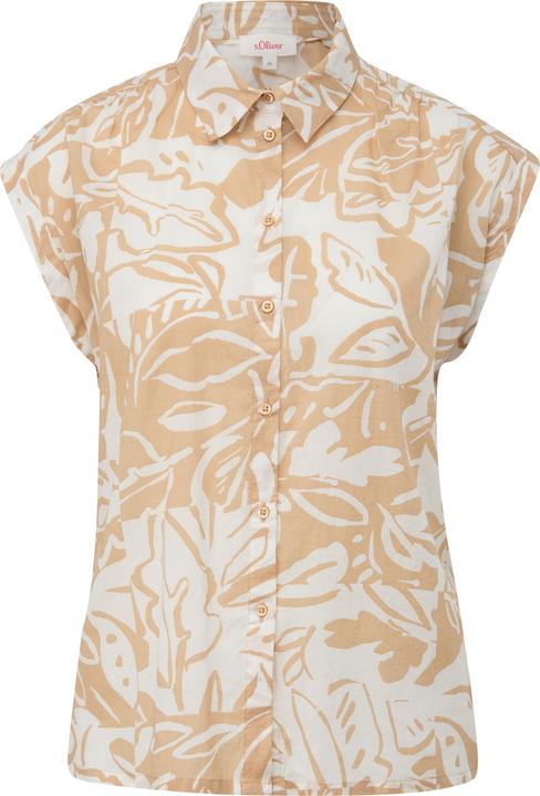 Produktbild s.Oliver Bluse Blusenshirt mit Alloverprint (38)