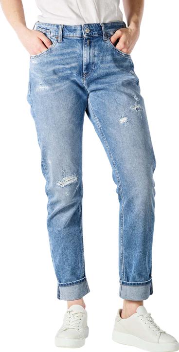 Replay Marty Jeans Boyfriend Fit Light Blue Destroyed (W23/L30)