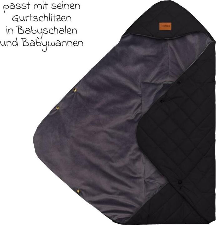 Produktbild Fillikid Fusssäcke für Babyschalen & Babywannen Einschlagdecke Palü für Babyschalen und Babywannen