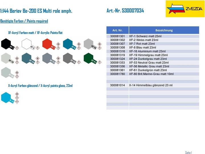Actual product image 1:144 Beriev Be-200 ES Multi role amph.