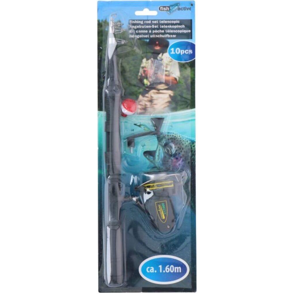 Fish active, Angelrute, (Teleskoprute, 160 cm)