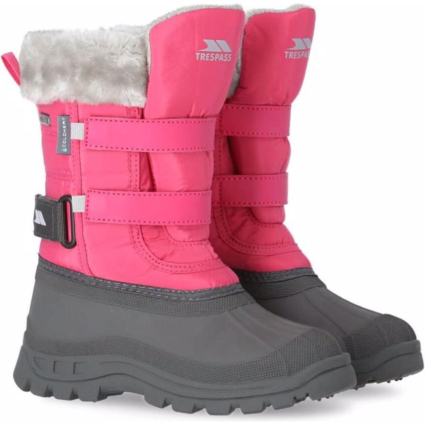 Trespass, Mädchen, Boots + Stiefel, STROMA II Kinder Winterstiefel, Rosa, (31)