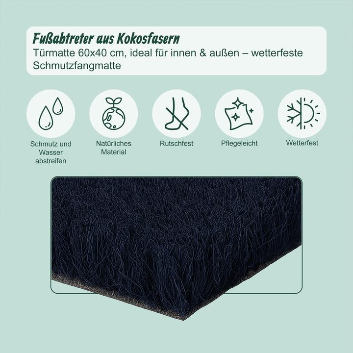 Productafbeelding Relaxdays Fussmatte (40 x 60 cm)