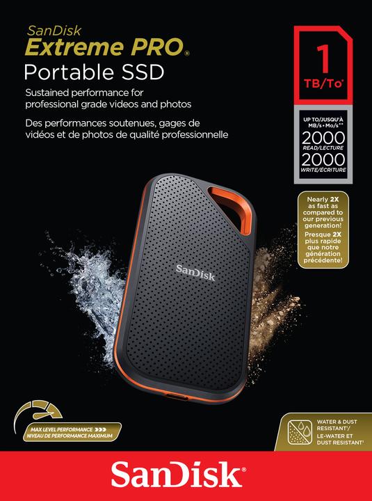 Actual product image Sandisk Extreme PRO Portable (1 TB)