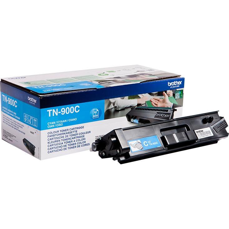 Thumbnail - Brother, Toner, TN-900C Toner cyan 6000 Seiten ISO/IEC 19798 Cyan HL-L 9200 MFC-L 9550 (C)