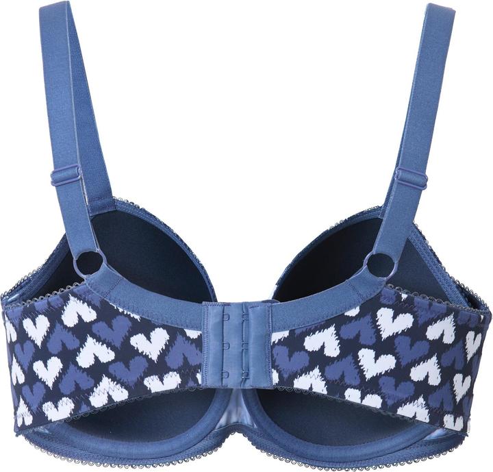 Produktbild Ulla Popken Bügel-BH, Herzen, Softcups, Cup B - F (85 E)