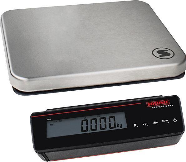 Actual product image Soehnle PROFESSIONAL parcel scale 9065 silver for max. 30.0 kg