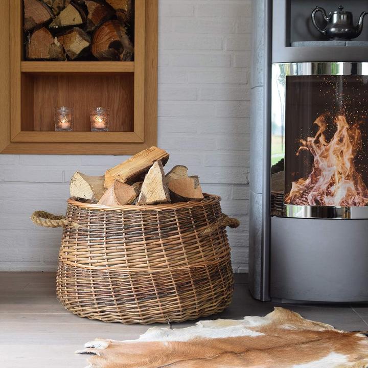 Produktbild Unus Holzkorb aus Weide (50 x 50 x 40 cm)