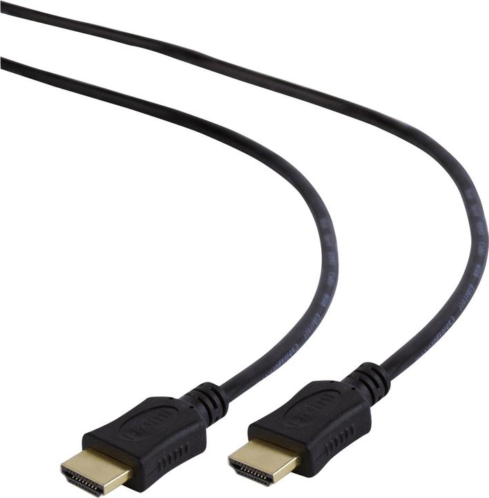 Actual product image Gembird CC-HDMI4L-0.5M HDMI Cable 0.5 m HDMI Type A (Standard) Black (0.50 m)