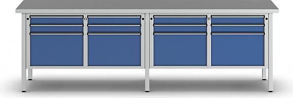 Actual product image Anke Workbench, extra wide (280 cm, 70 cm)