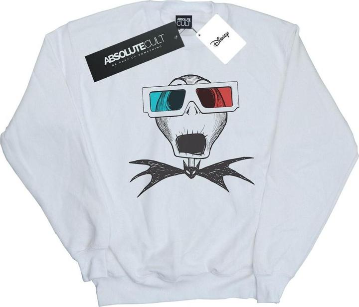 Produktbild Disney Nightmare Before Christmas Jack Skellington 3D Glasses Sweatshirt Jungen (140, 146)