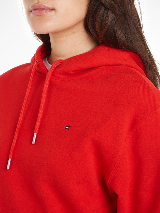 Immagine prodotto Tommy Hilfiger Maglia con cappuccio con bandiera del Regno per le donne sul petto (S)