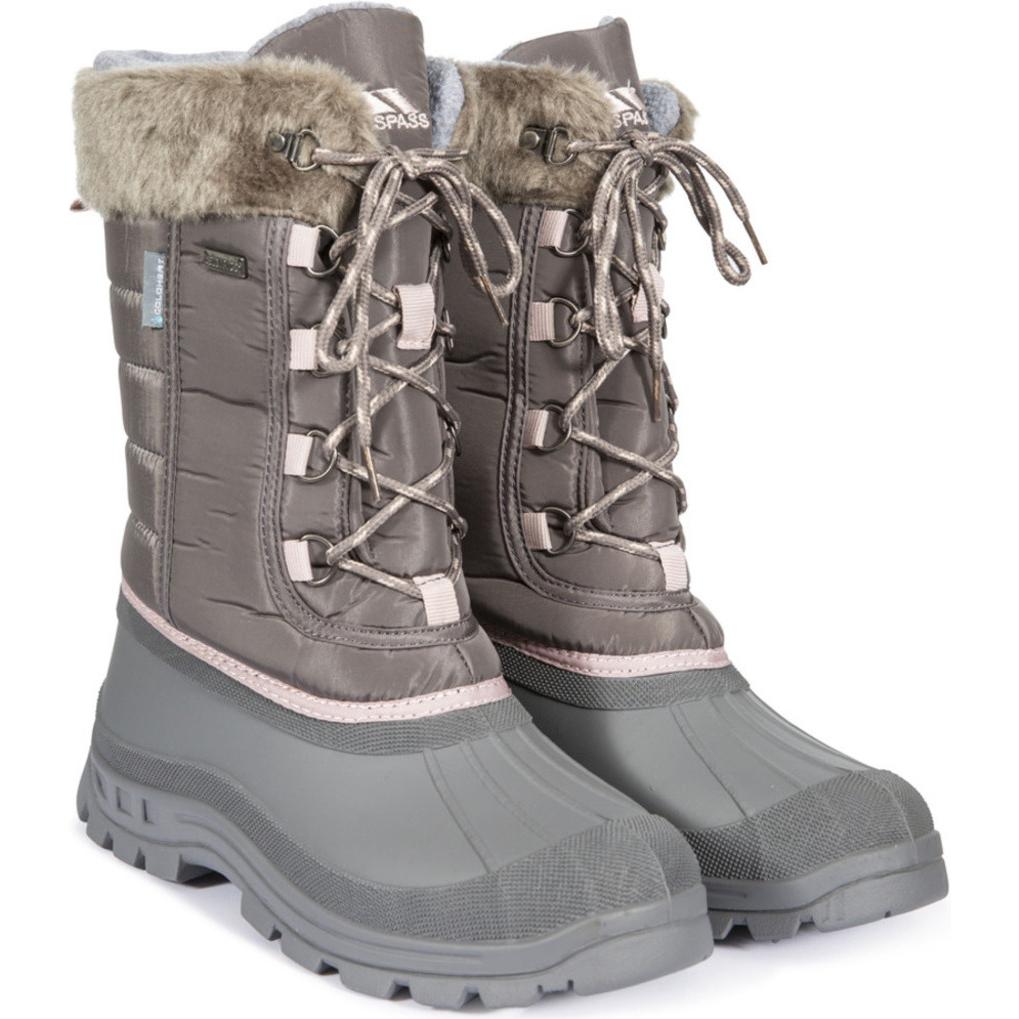 Trespass, Damen, Boots + Stiefel, STAVRA II Damen Winterstiefel, Grau, (41)