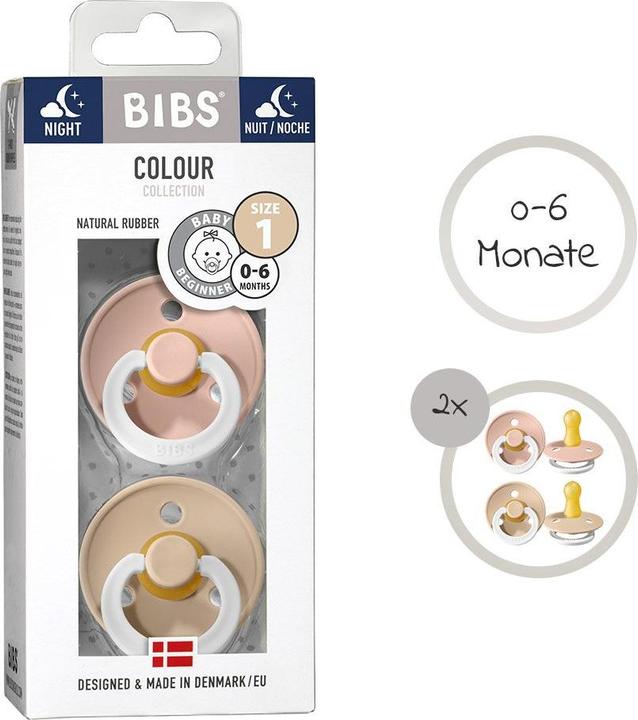Produktbild Bibs Schnuller, 2er Pack 0-6 Monate (2x, 0 - 6 Monate)