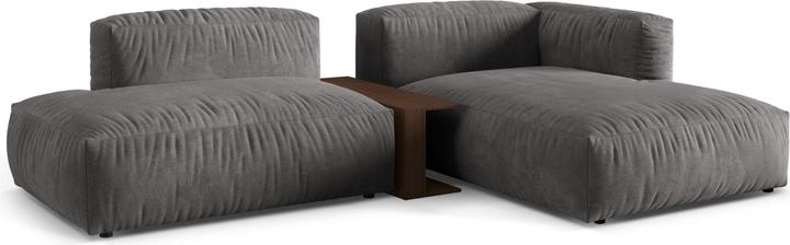 Image du produit Micadoni Canapé D'Angle Droit Modulaire, "Martina", 2 Places, 292x176x75 Fabriqué en Europe (Canapé modulaire, Canapé d'angle)
