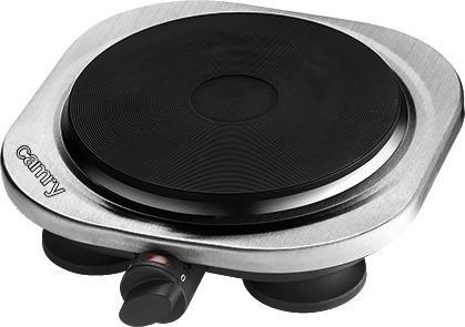 Camry CR 6511 Black, Stainless steel Countertop Ceramic 2 zone(s)
