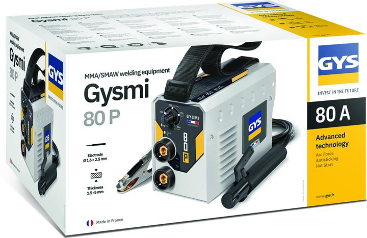 Image du produit GYS Soudeuse à onduleur, MI 80P