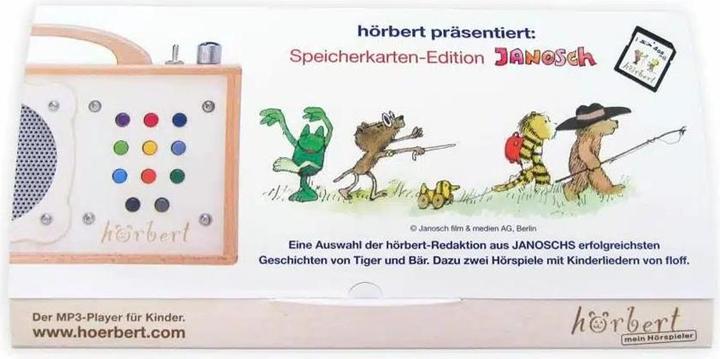 Hörbert 4GB SDHC memory cards Janosch (4 GB, SDHC)